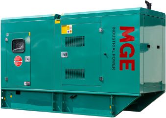 Дизельный генератор MGE P350CS в кожухе