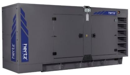 Дизельный генератор Hertz HG 440 BC в кожухе с АВР