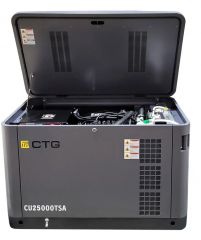 Газовый генератор CTG CU25000TSA с АВР