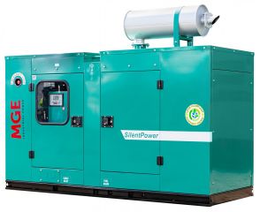 Дизельный генератор MGE P50CS в кожухе с АВР